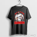 Officials Johnny Damon Boston Skyline Celebration T Shirt