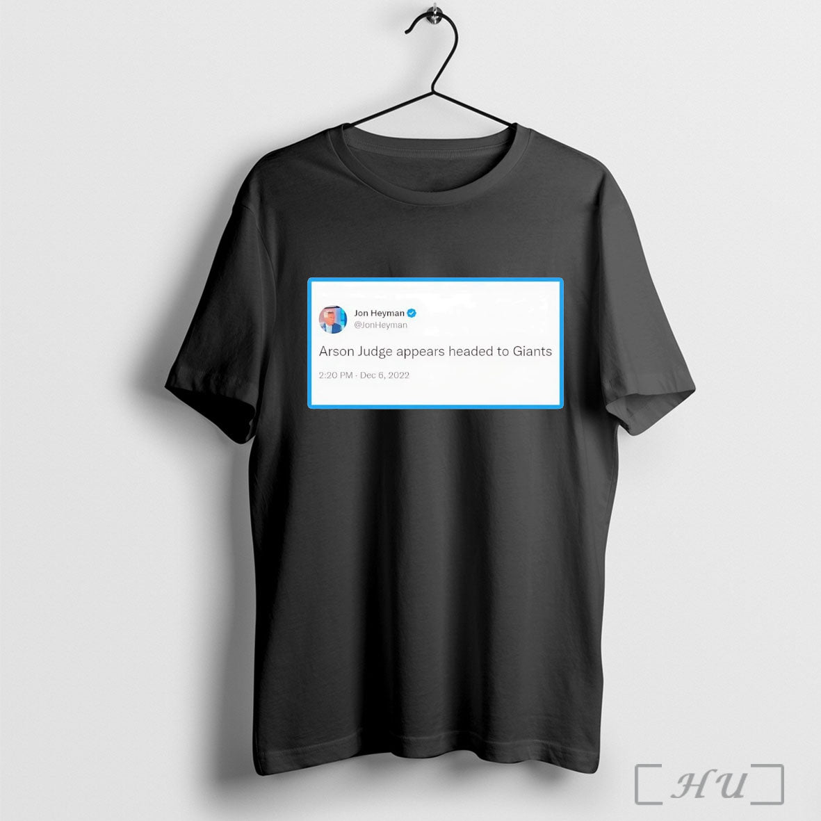 Officials Jon Heyman Tweet Arson Judge Appears Headed To Giants T Shirt