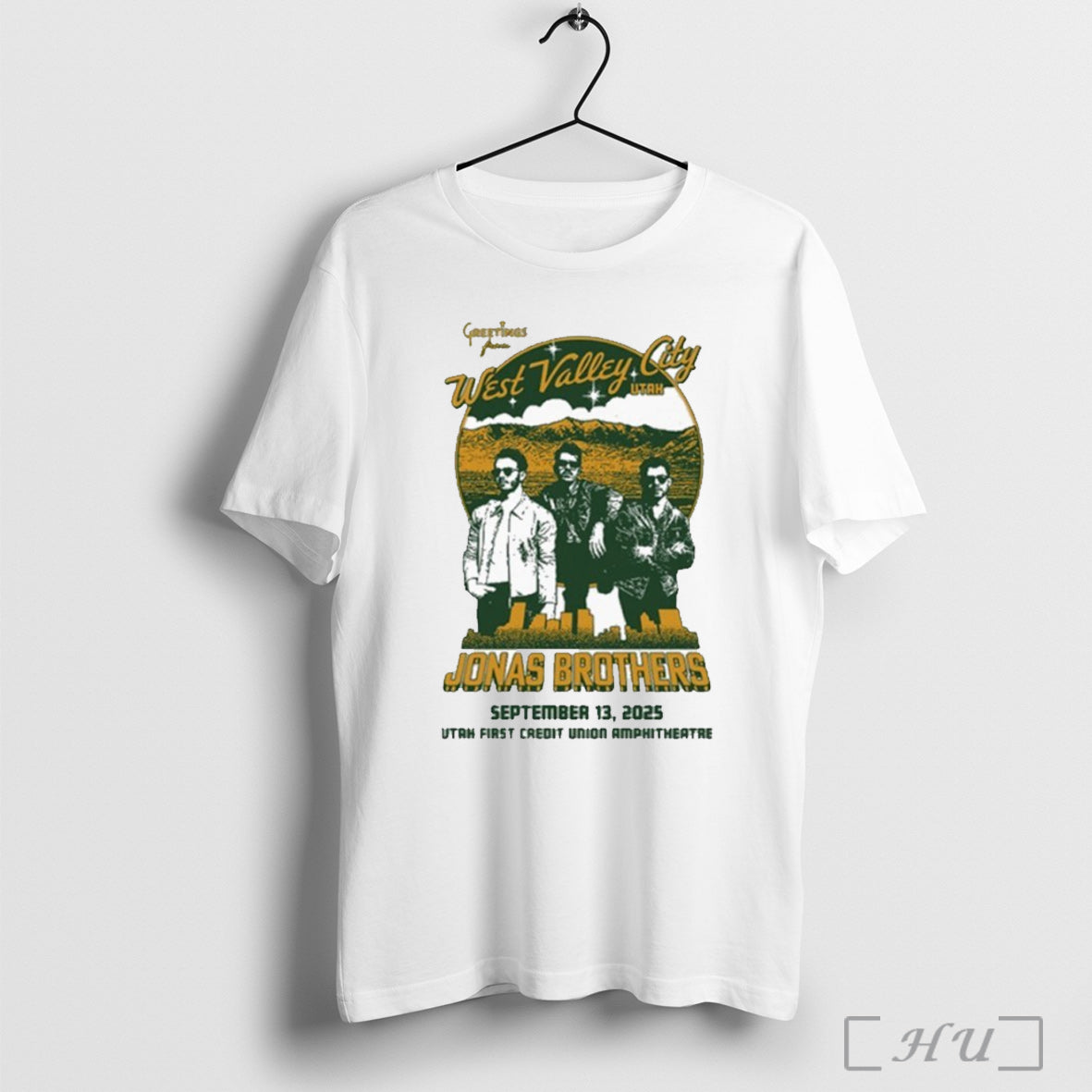 Officials Jonas Brothers 09 13 2025 West Valley City Ut T Shirt