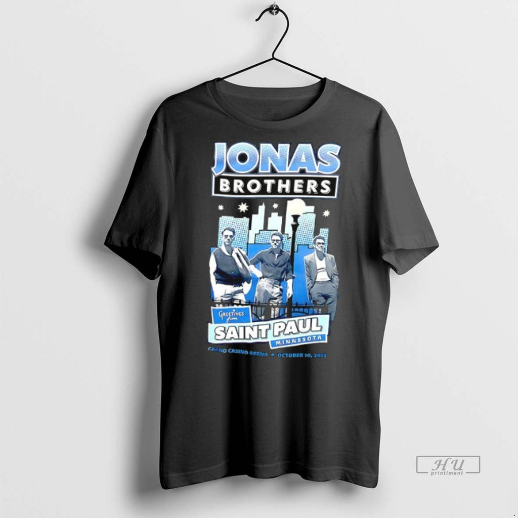 Officials Jonas Brothers Greetings From Saint Paul Minnesota Ceramic Ceramic And Classic Dad Cap Tee