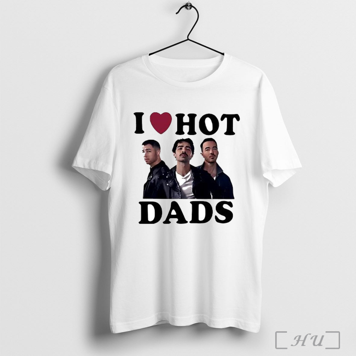 Officials Jonas Brothers I Love Hot Dads Shirt Hoodie Sweater Longsleeve And V Neck