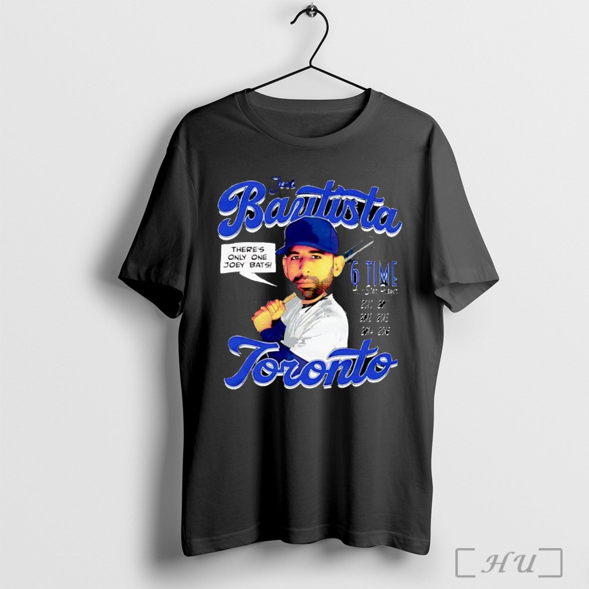 Officials Jose Bautista Toronto Comic 6 Time T Shirt