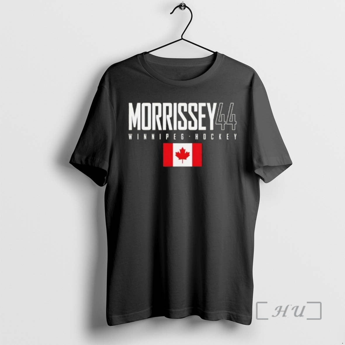 Officials Josh Morrissey 44 Winnipeg Jets Canada Flag Elite
