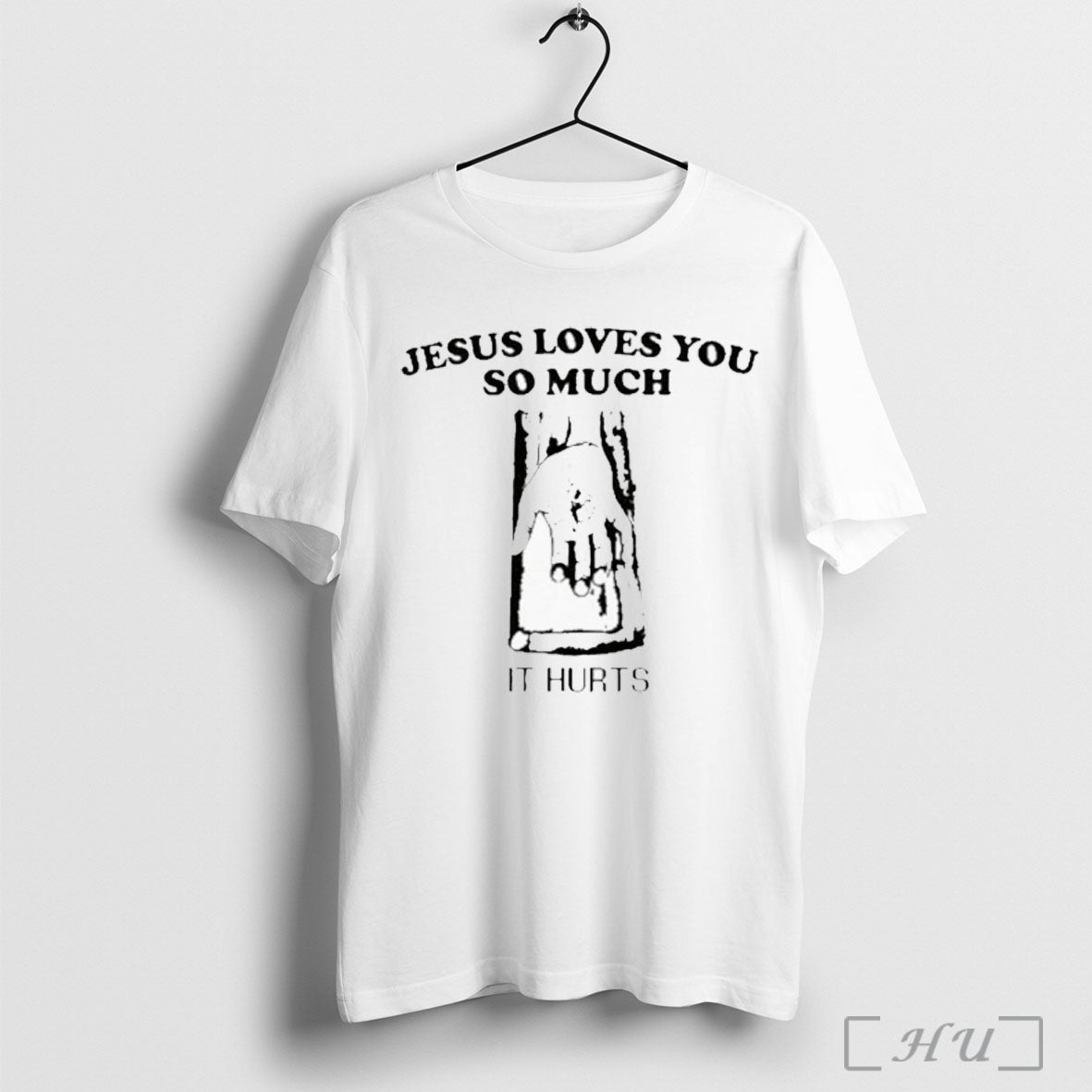 Officials Juju Smith Schuster Jesus Loves You So Much It Hurts Hand T Shirt