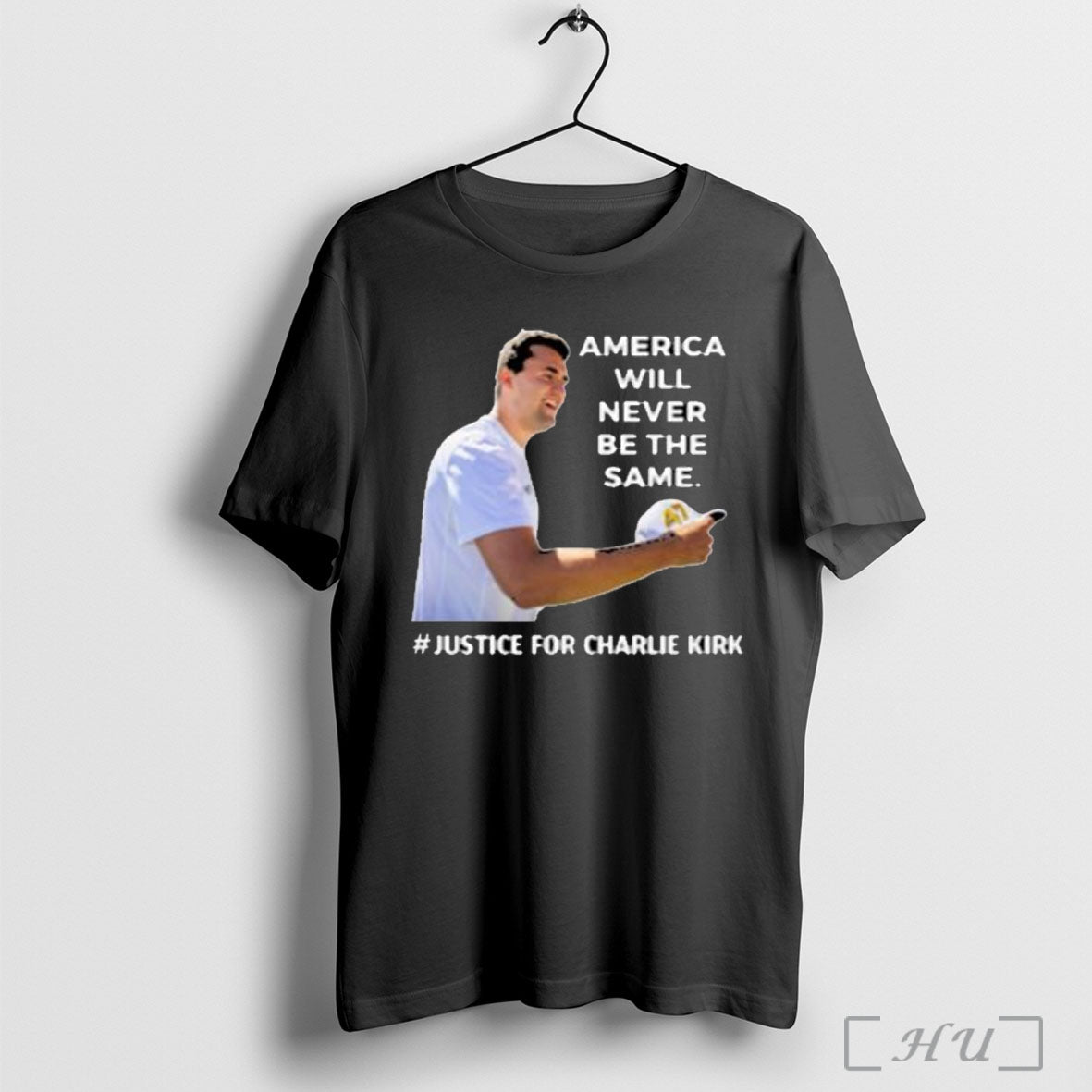 Officials Justice For Charlie Kirk America Will Never Be The Same T Shirt