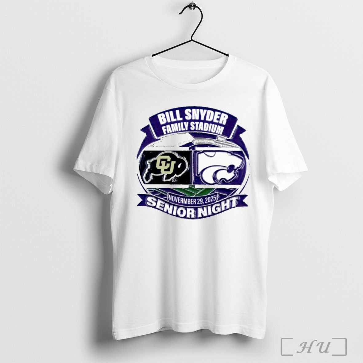 Officials K State Wildcats Vs Colorado Buffaloes 2025 Game Day Senior Night T Shirt