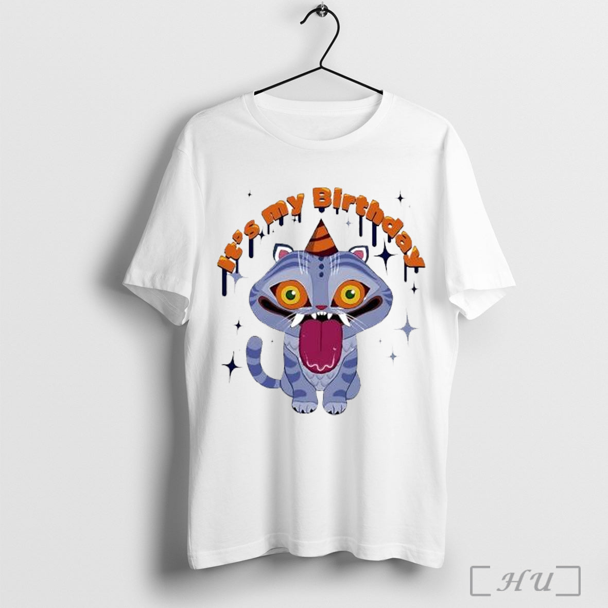 Officials Kpop Demon Hunters Its My Birthday Derpy Tiger T Shirt