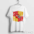Officials Kansas City Chiefs Sunday Fun Day Helmet T Shirt
