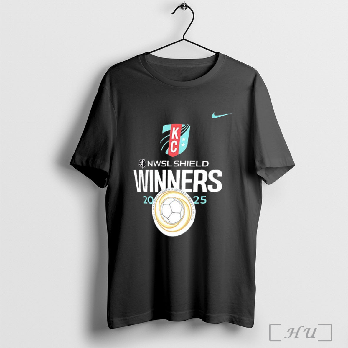 Officials Kansas City Current Nwsl Shield Winners 2025 V Neck T Shirt