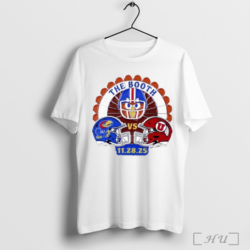 Officials Kansas Jayhawks Vs Utah Utes 2025 Game Day The Booth T Shirt