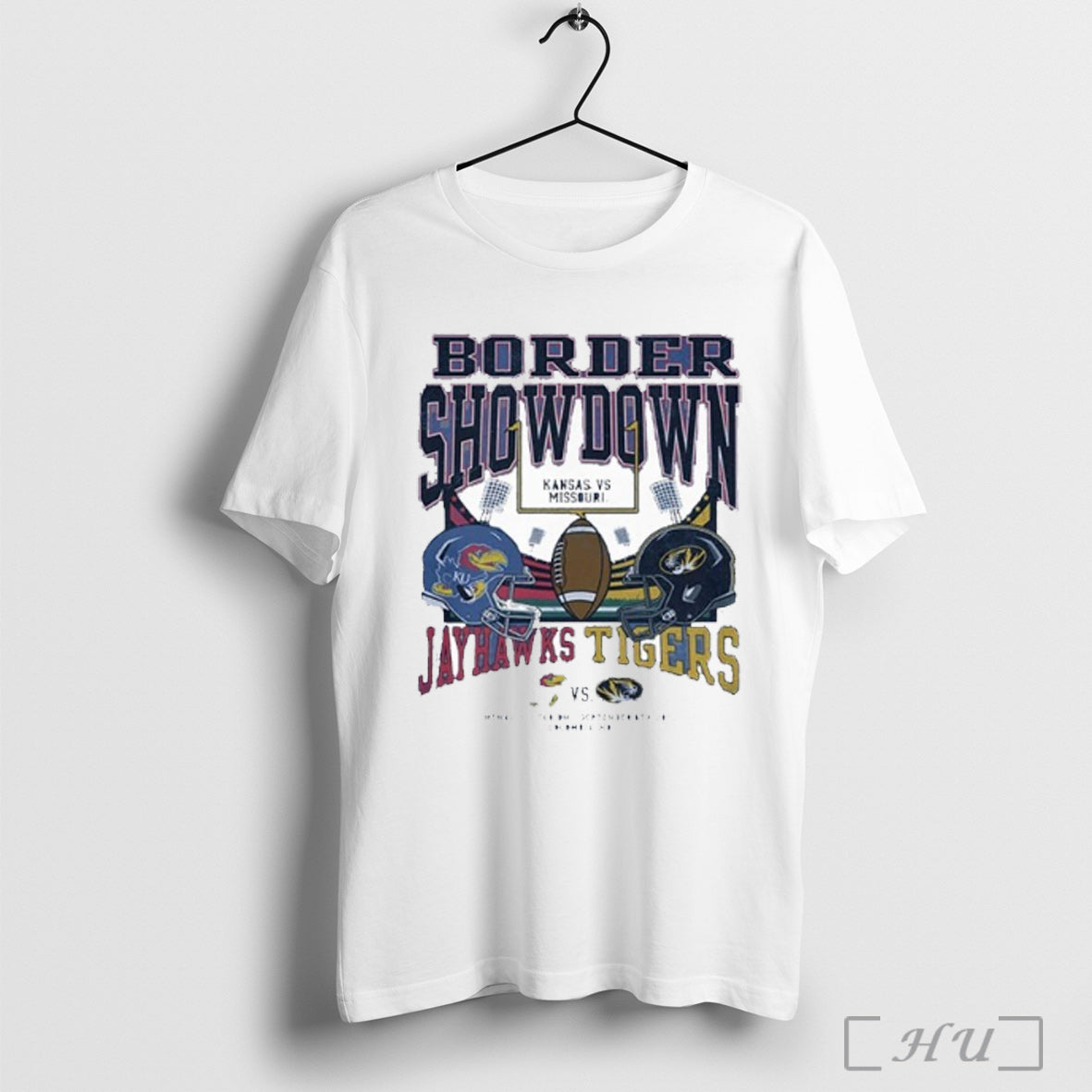 Officials Kansas Jayhawks Vs Missouri Tigers 2025 Border Showdown Columbia Mo Shirt T Shirt