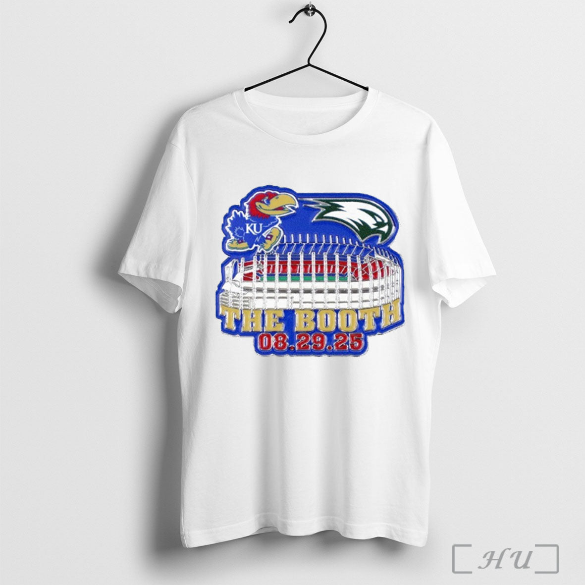 Officials Kansas Jayhawks Vs Wagner Seahawks 2025 Game Day The Booth T Shirt