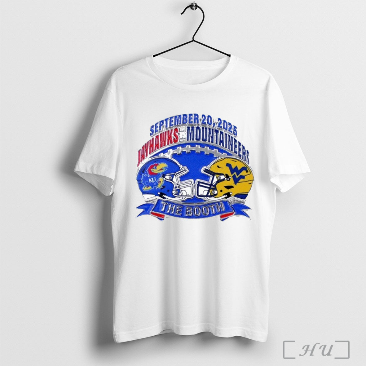 Officials Kansas Jayhawks Vs West Virginia 2025 Game Day The Booth T Shirt
