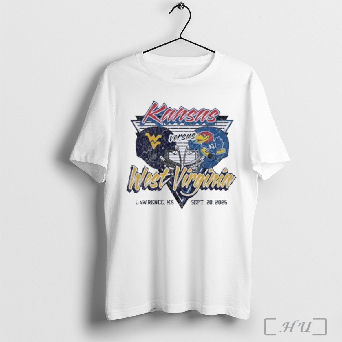Officials Kansas Jayhawks Vs West Virginia Mountaineers 2025 Gameday Showdown T Shirt Sweatshirt Png