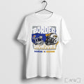 Officials Kansas Vs Missouri 2025 Ncaa Border Showdown Helmet T Shirt