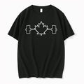 Officials Kaz Toronto Blue Jays Maple Leaf Weightlifting Premium T Shirt