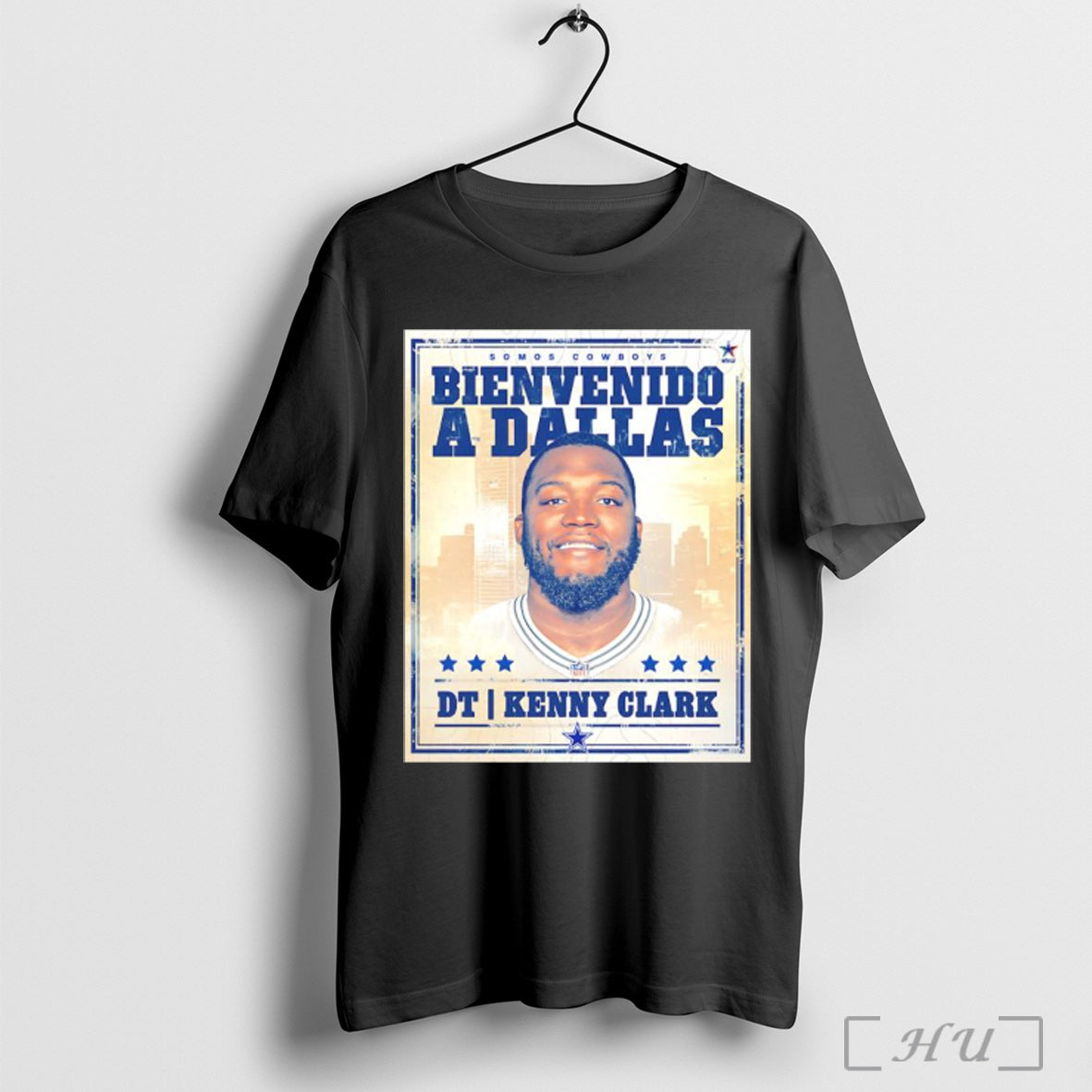 Officials Kenny Clark Welcome To Dallas Cowboys Graphic T Shirt