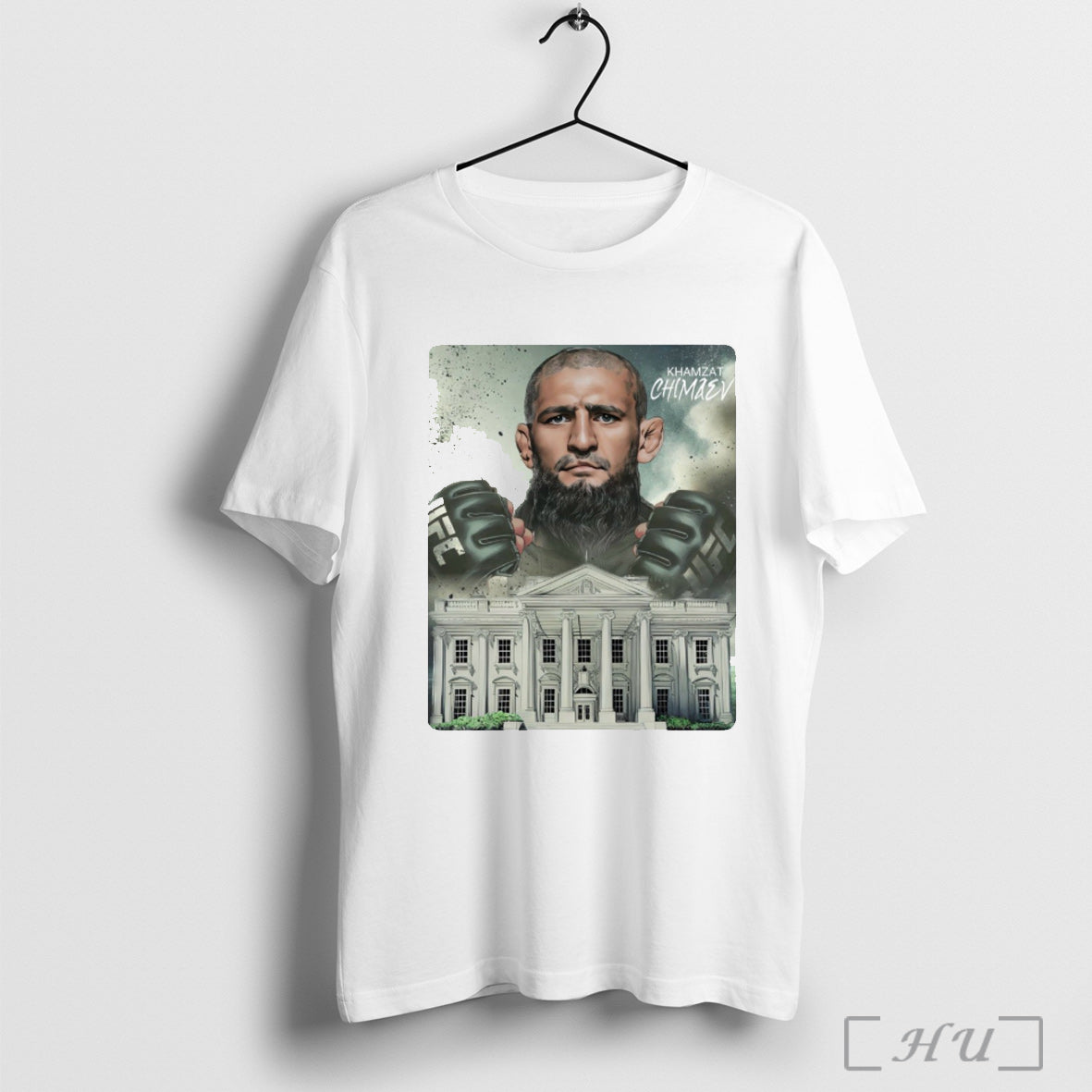 Officials Khamzat Chimaev Ufc White House Event Fanart T Shirt