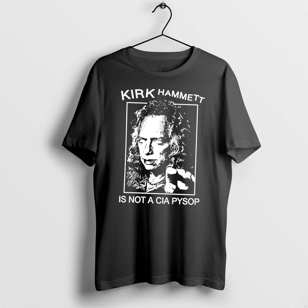 Officials Kirk Hammett Is Not A Cia Psyop Tee Premium T Shirt