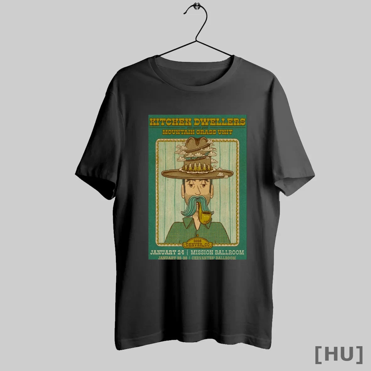 Officials Kitchen Dwellers January 24 2025 Mission Ballroom Denver Colorado T Shirt