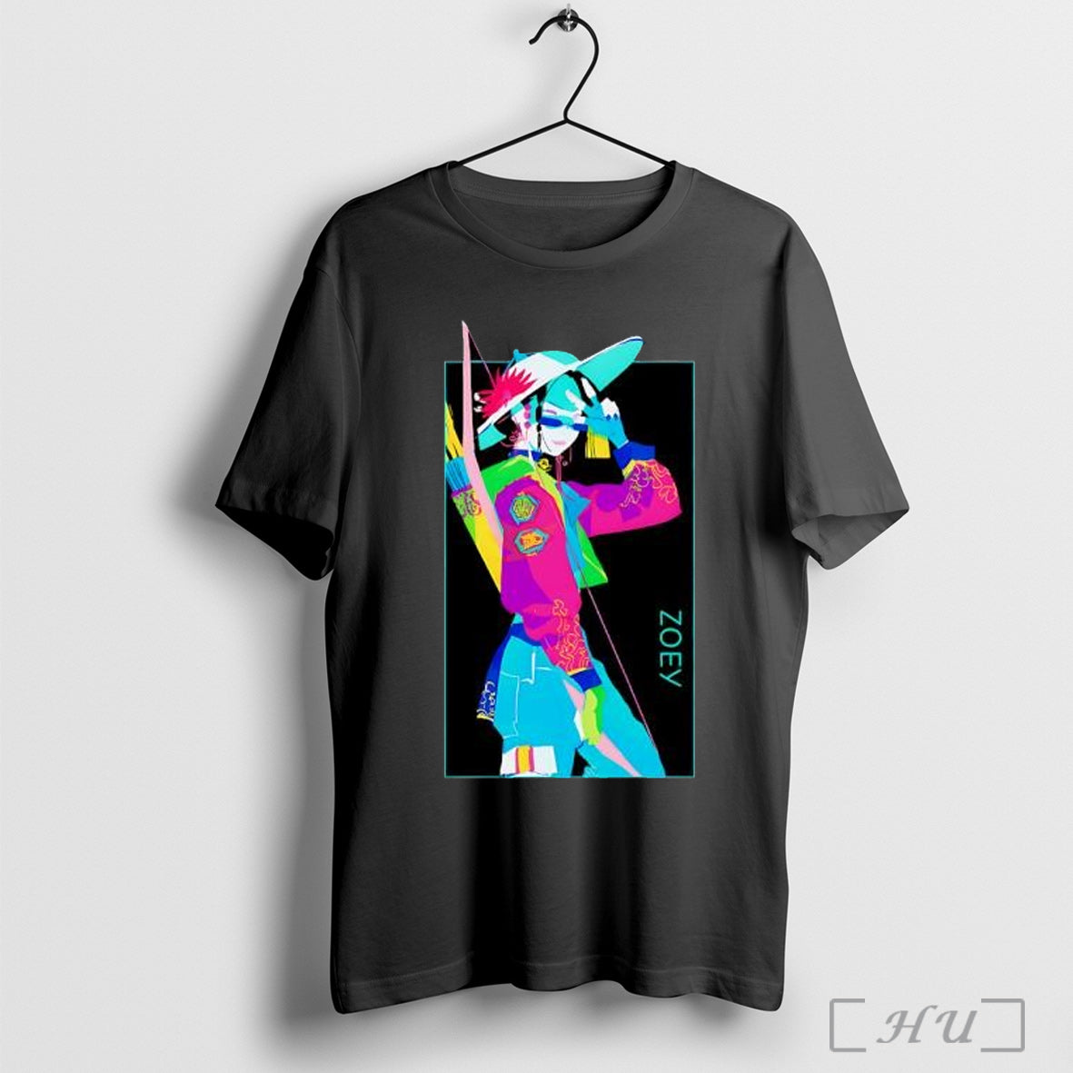 Officials Kpop Demon Hunters Zoey Girl Crush T Shirt