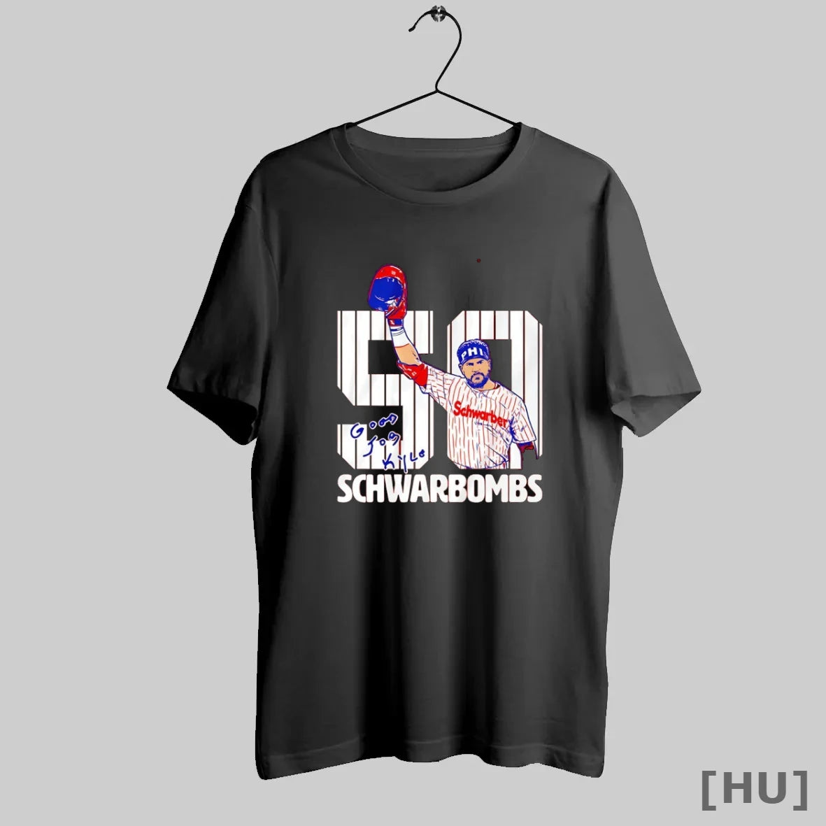Officials Kyle Schwarber 50 Schwarbombs Philadelphia Phillies T Shirt