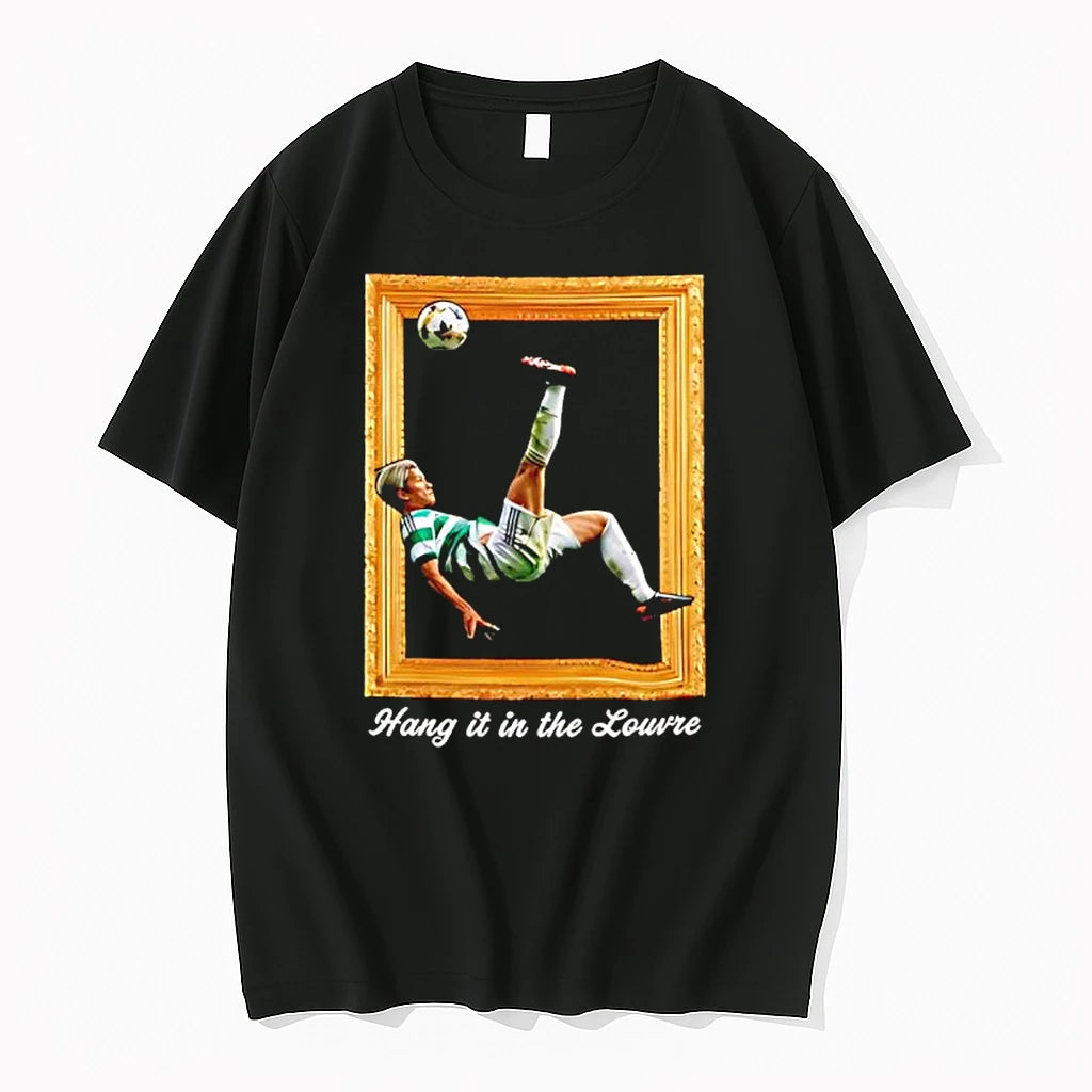 Officials Kyogo Furuhashi Celtic Fc Hang It In The Louvre Premium T Shirt