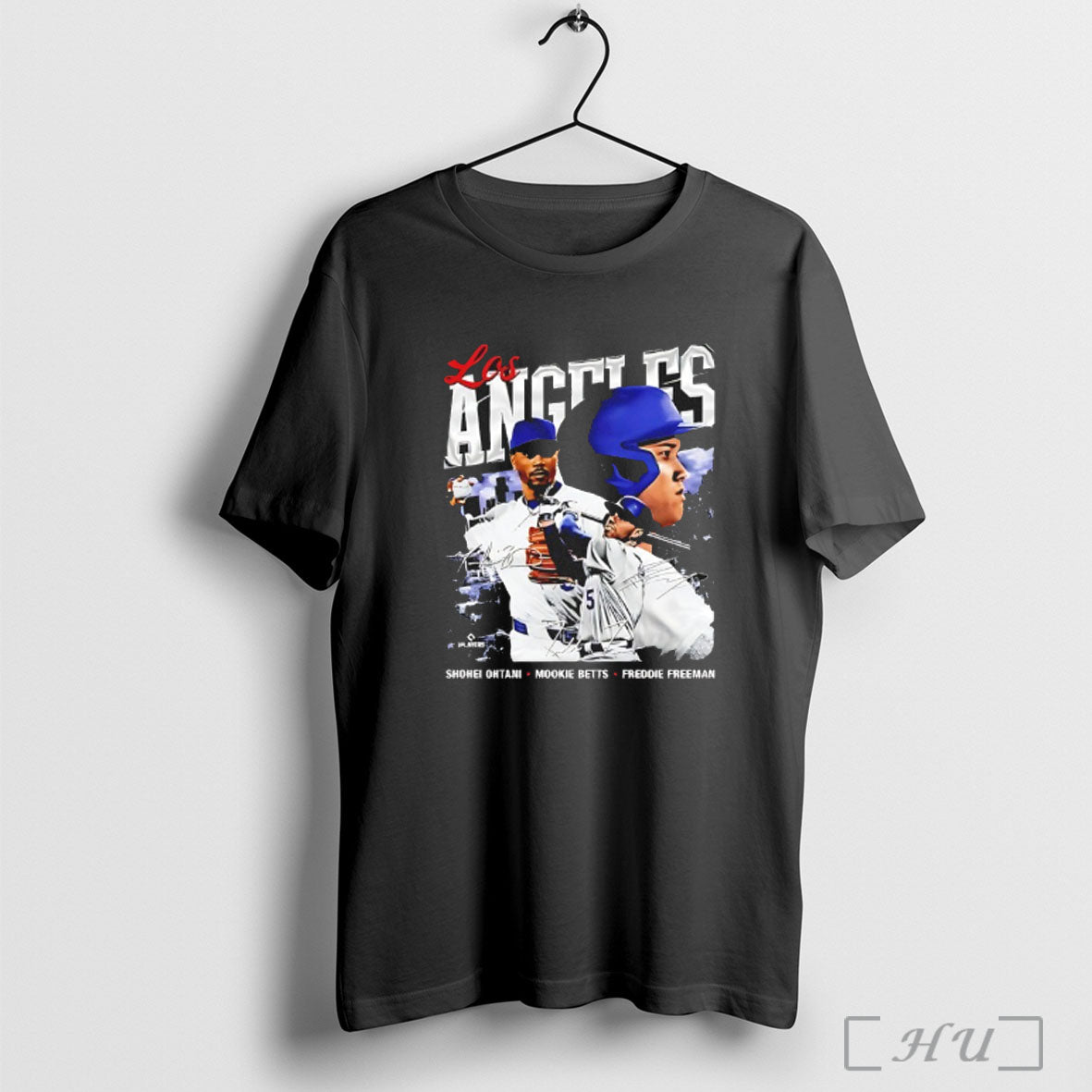 Officials La Dodgers Shohei Ohtani Mookie Betts And Freddie Freeman Signatures T Shirt
