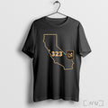 Officials Lafc 323 Area Code State T Shirt