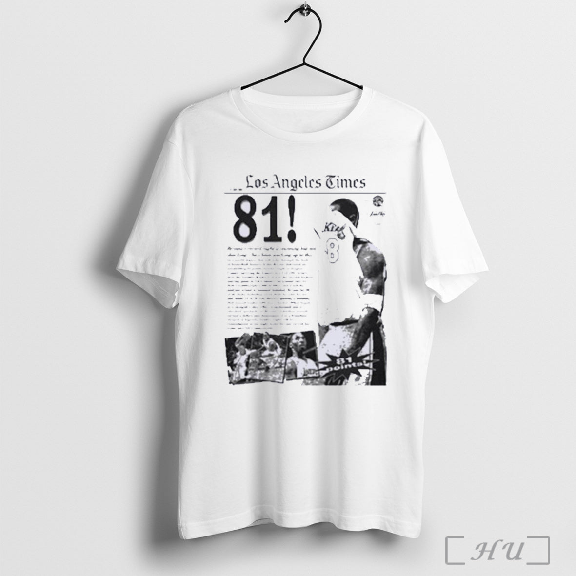 Officials Lamar Jackson Kobe 81 Points T Shirt