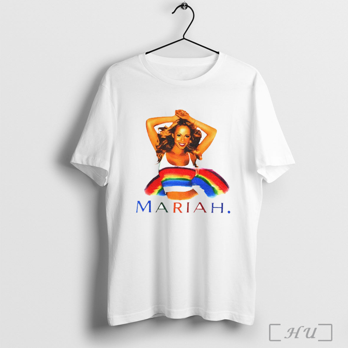 Officials Lando Norris Mariah Carey Rainbow T Shirt