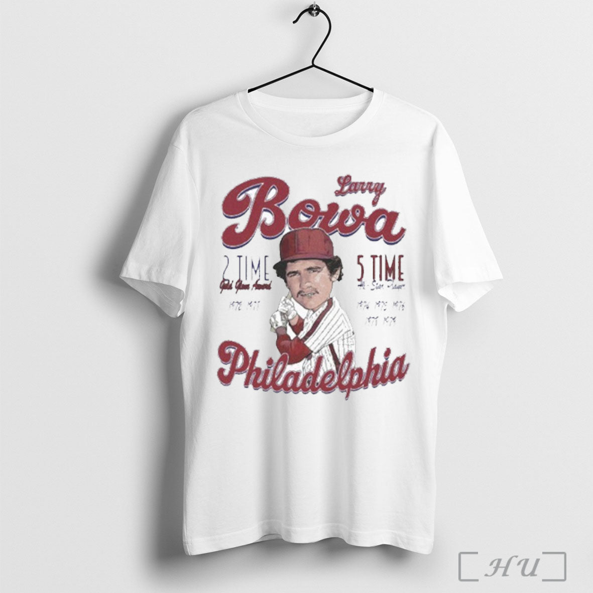Officials Larry Bowa Philadelphia Phillies Comic 5 Time All Star Player Shirt