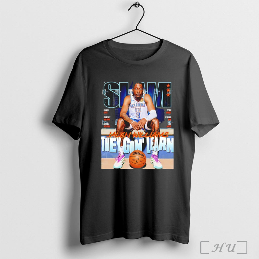 Officials Larry Obrien They Gon Learn Nba Champions Slam Cover 2025 T Shirt
