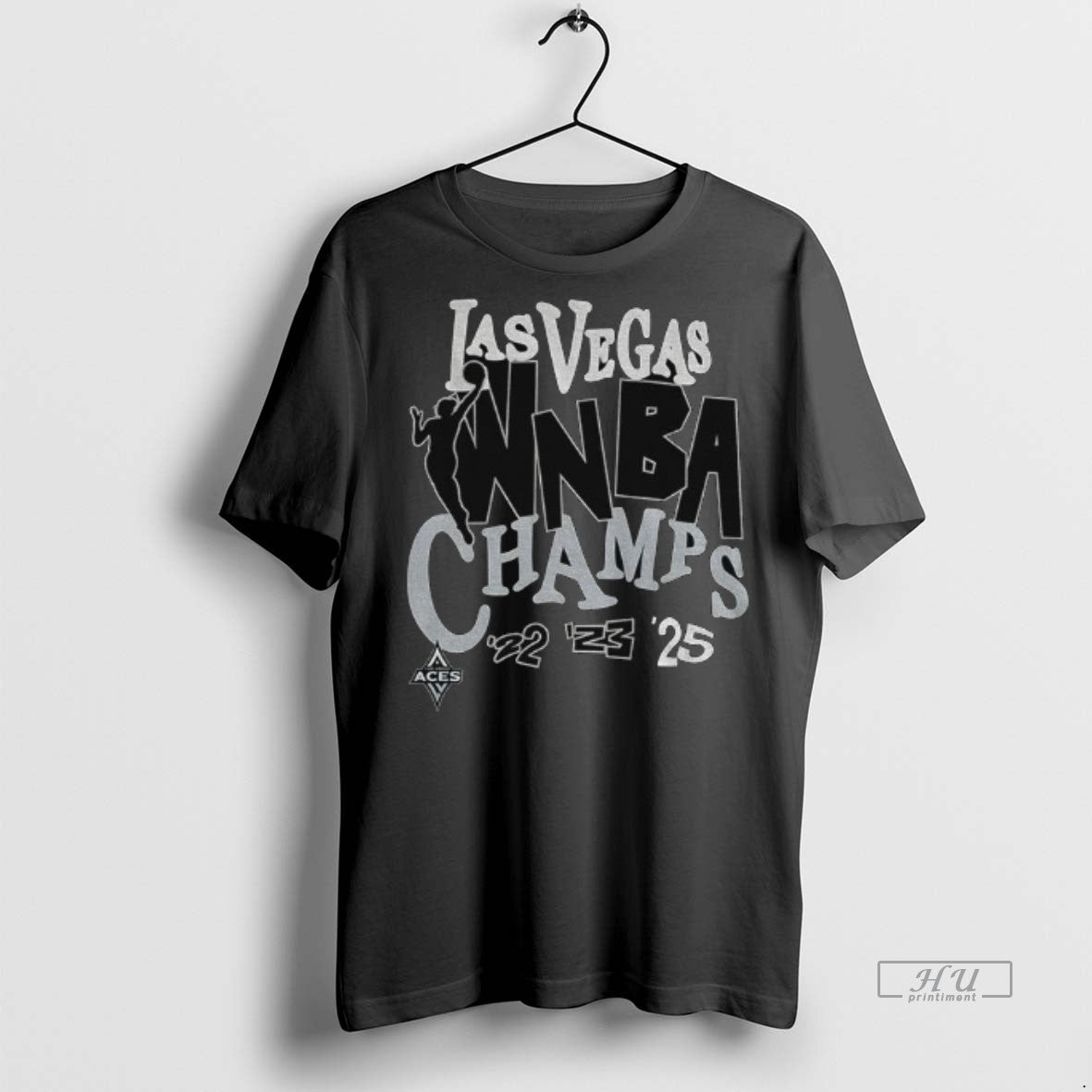 Officials Las Vegas Aces Basketball 2025 Wnba Finals Champions Graffiti Tee Shirt Sweater