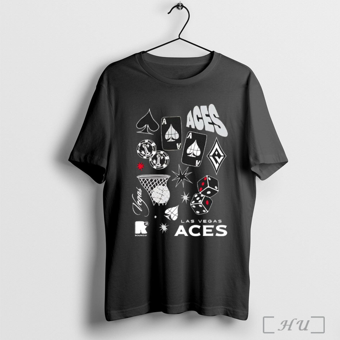 Officials Las Vegas Aces Wnba Casinos And Basketball T Shirt