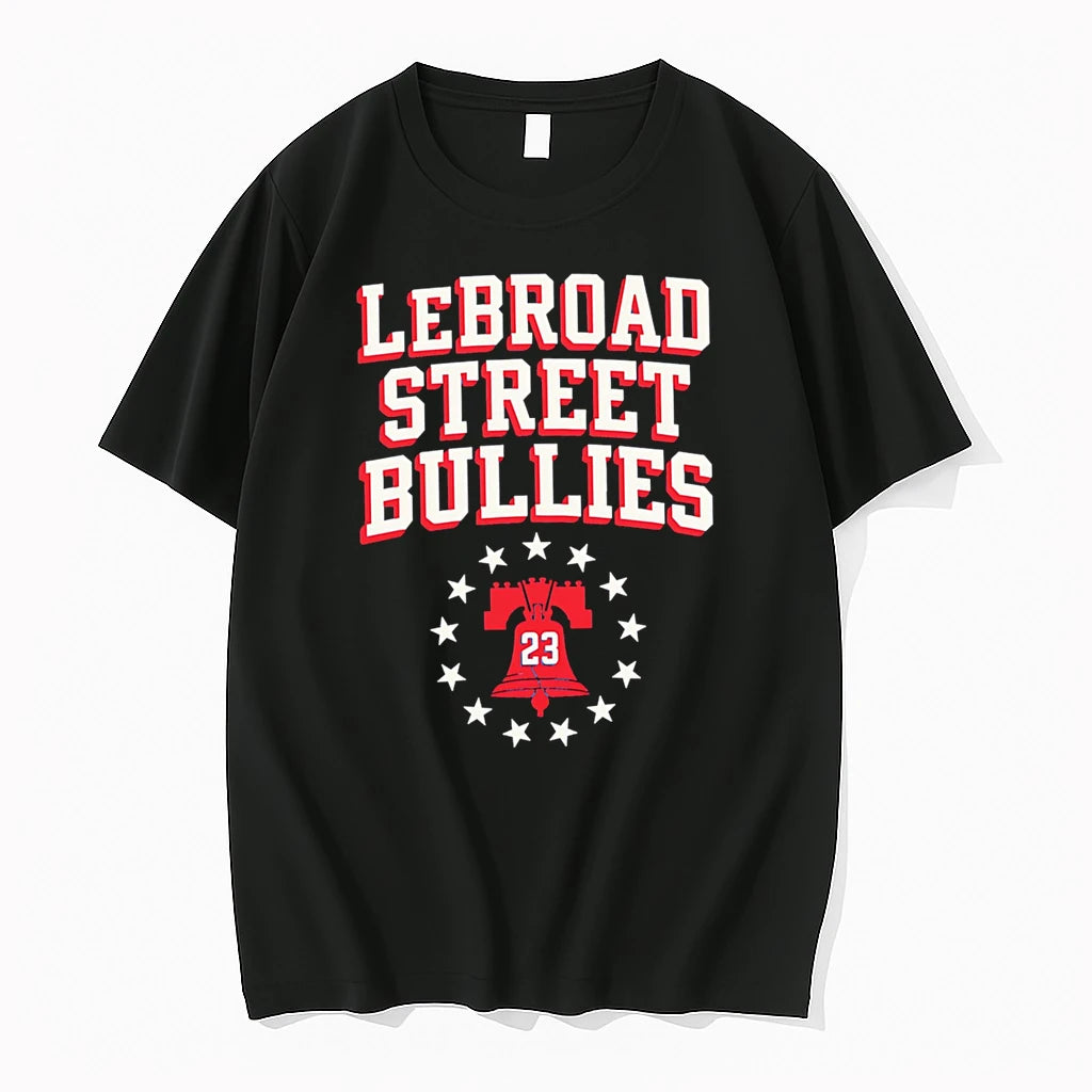 Officials Lebroad Street Bullies Basketball 23 Liberty Bell Stars Premium T Shirt