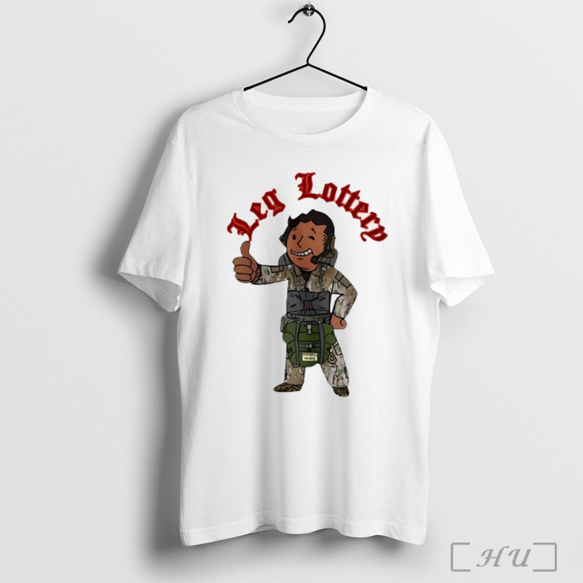 Officials Leg Lottery Graphic T Shirt