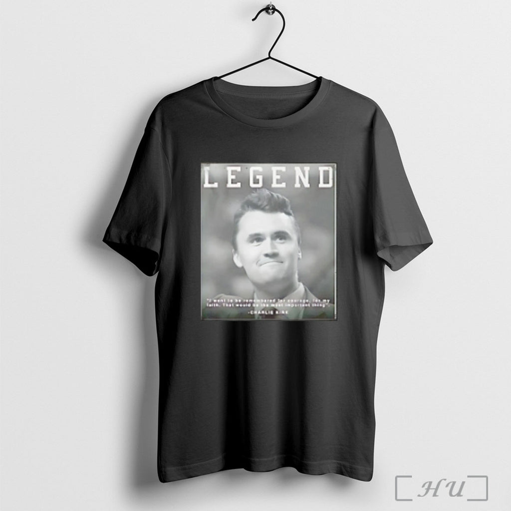 Officials Legend Charlie Kirk Quotes Vintage T Shirt