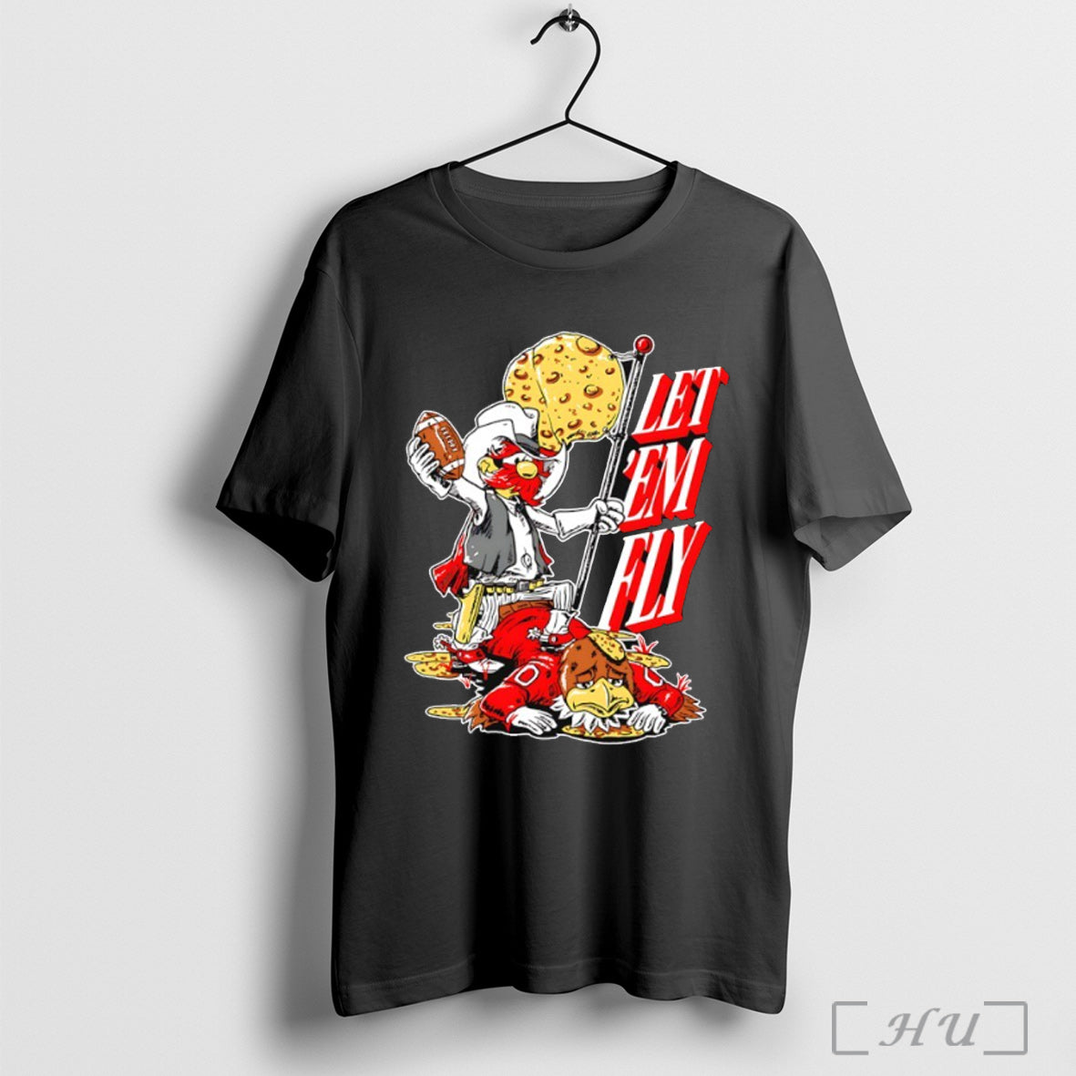 Officials Let Em Fly Texas Tech Red Raiders Vs Utah Utes Mascot T Shirt