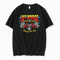 Officials Lift Bridge Brewery Fueling The Fair Eagle Tractor Checkered Flag Premium T Shirt