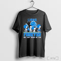 Officials Lions Detroit Peanuts Characters Forever Not Just When We Win T Shirt