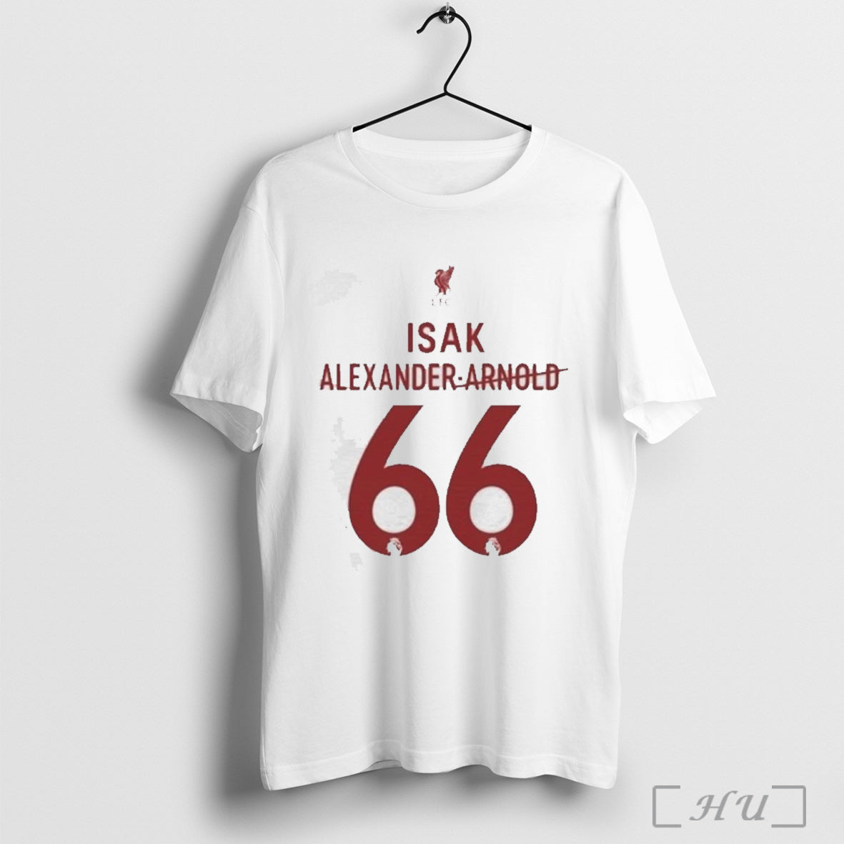 Officials Liverpool Isak 66 Jersey Premier League Football T Shirt