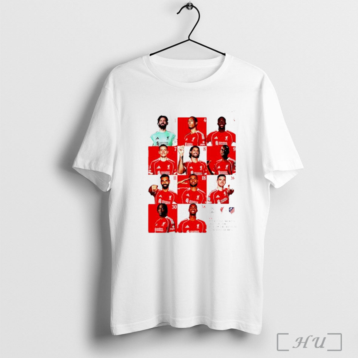 Officials Liverpool Vs Atletico Madrid Uefa Champion League Players Take The Field T Shirt