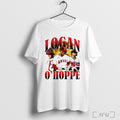 Officials Logan Ohoppe Los Angeles Angels Baseball Player Collage Lighting Graphic T Shirt