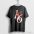 Officials London Humphreys 16 Georgia Bulldogs 2025 Ncaa Player T Shirt