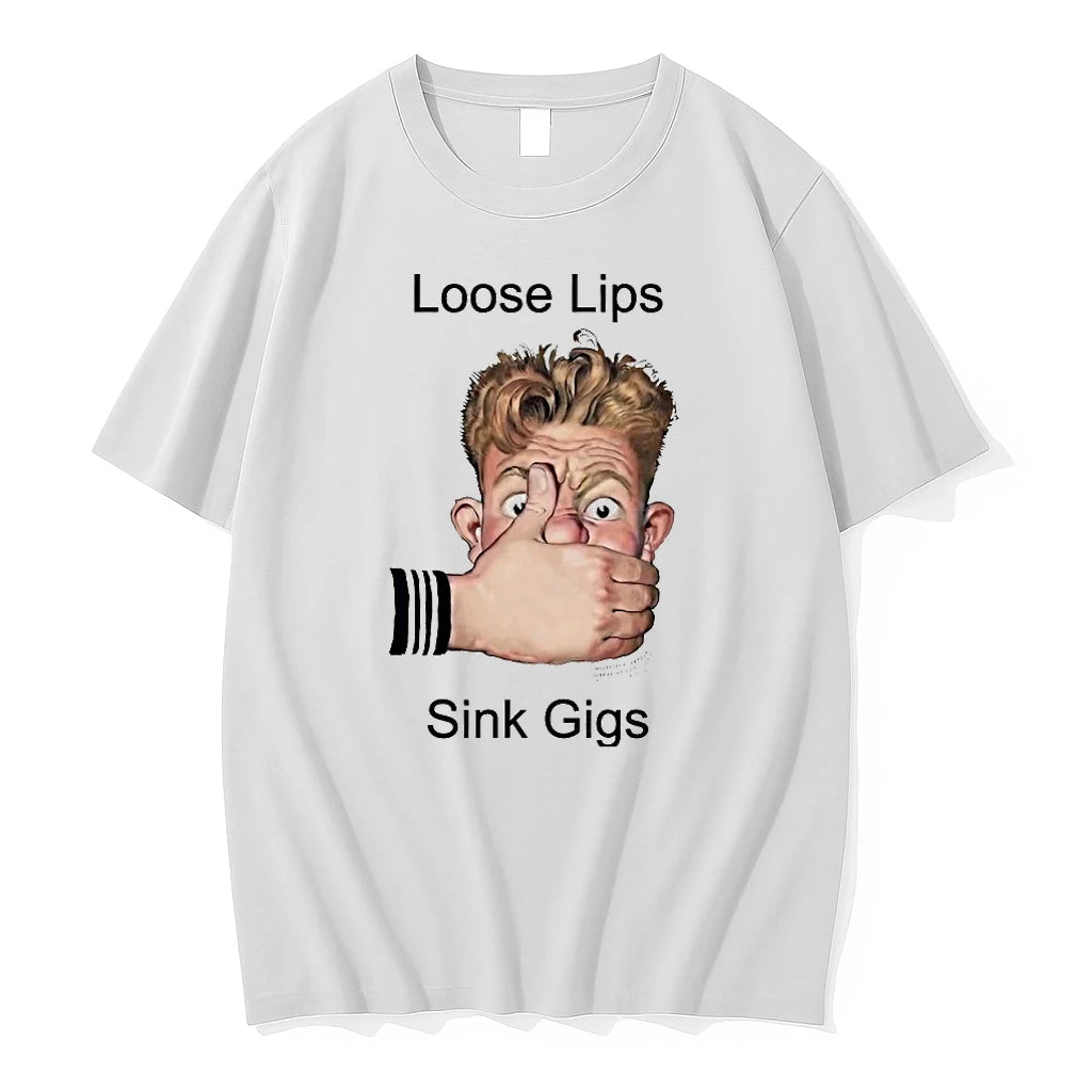 Officials Loose Lips Sink Ships T Shirt Sweater