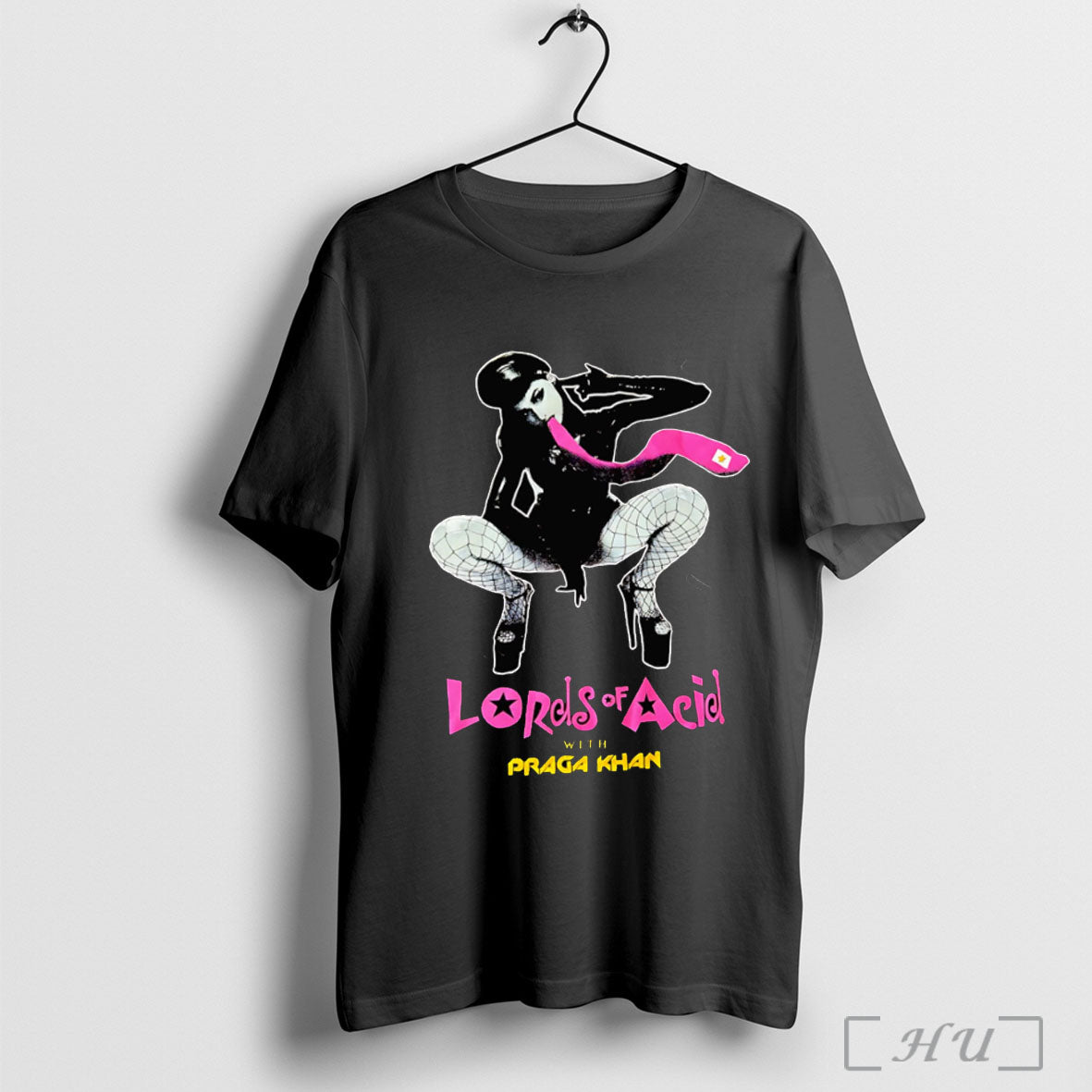 Officials Lords Of Acid With Praga Khan T Shirt
