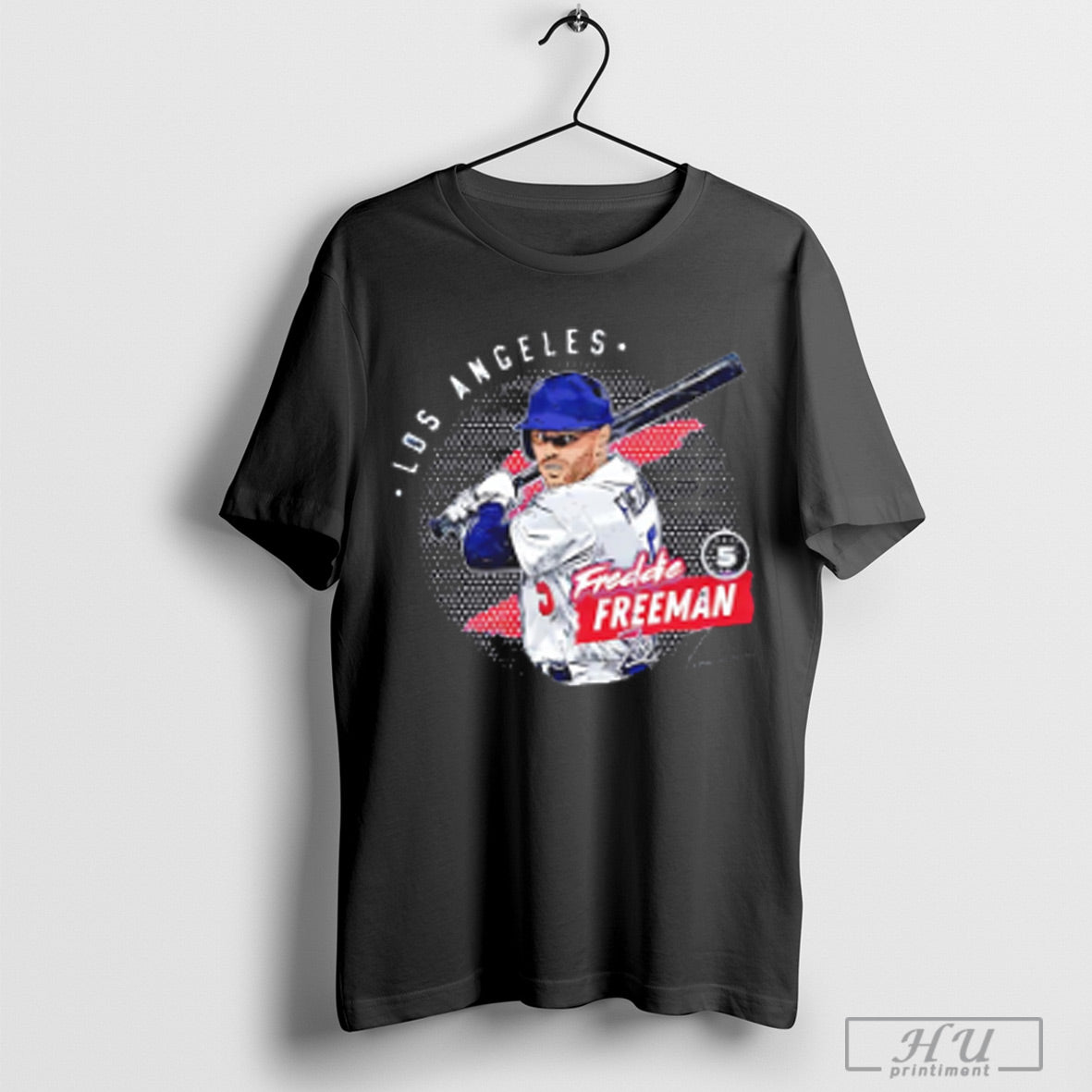 Officials Los Angeles Baseball Freddie Freeman Dots T Shirt