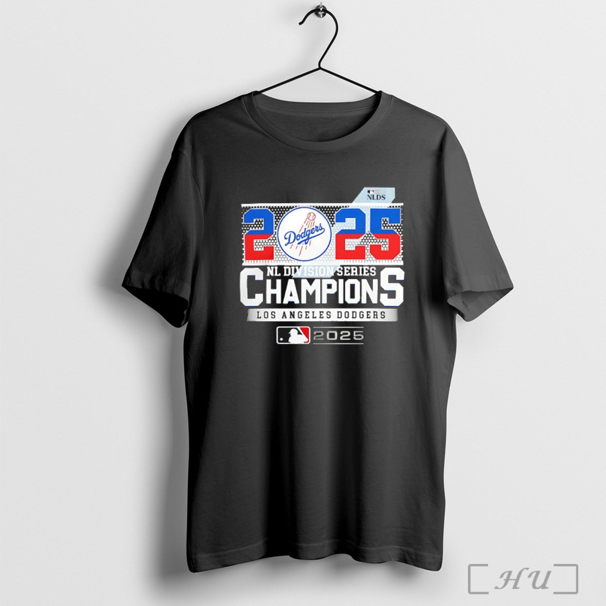 Officials Los Angeles Dodgers 2025 Nl Division Series Champions T Shirt