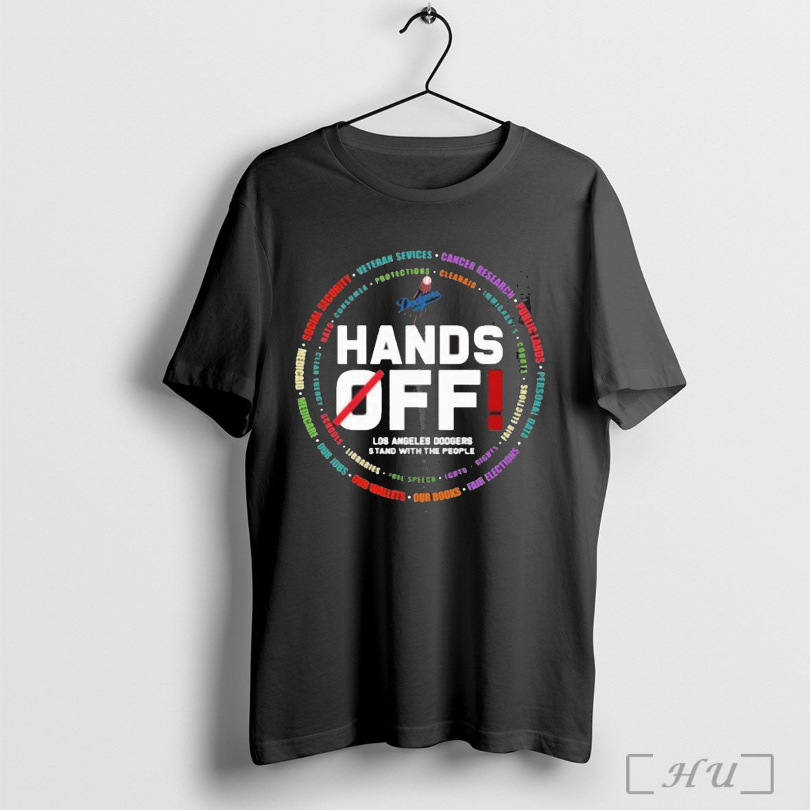 Officials Los Angeles Dodgers Logo Hands Off Seattle Mariners Stand With The People